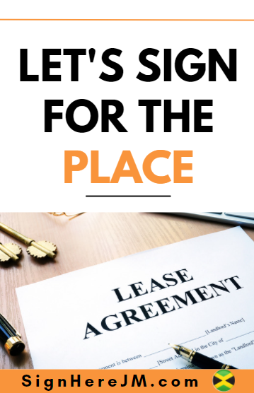 lets sign for the place