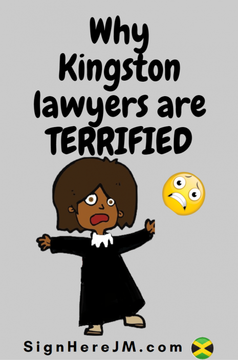 terrified lawyer